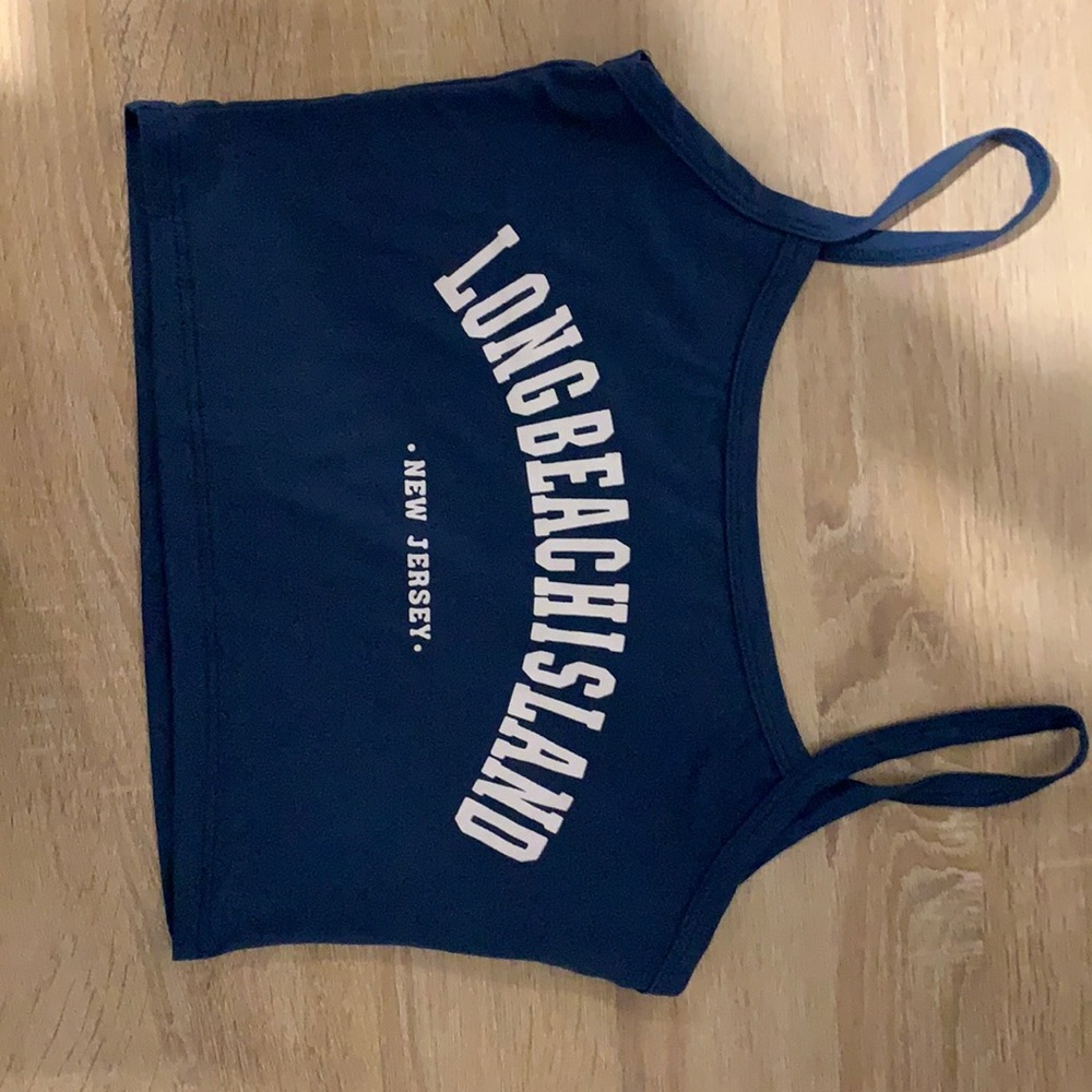 Cropped tank top